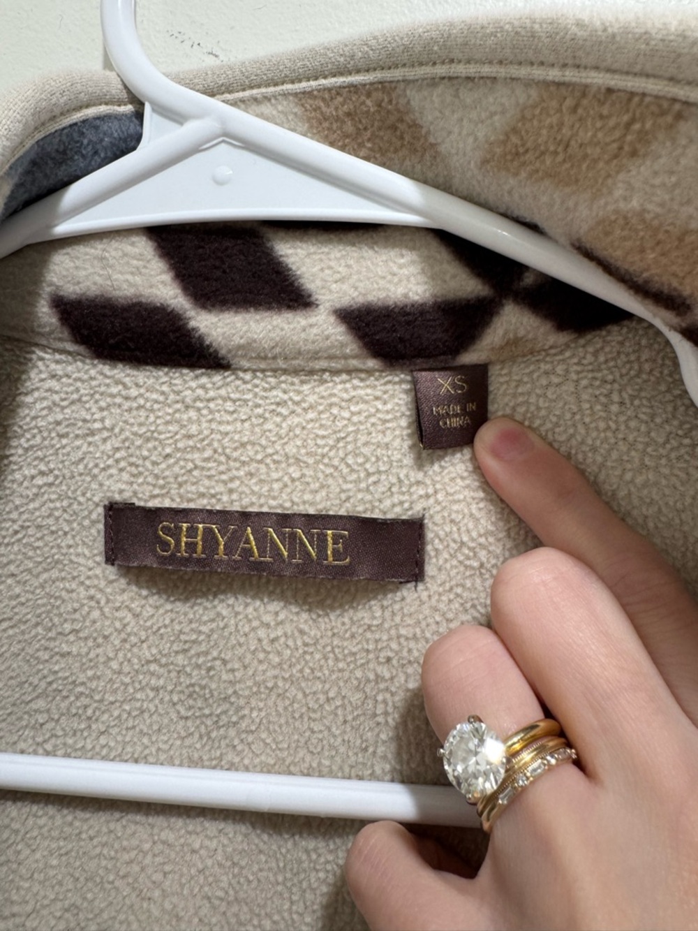 Shyanne Southwestern Aztec Fleece Vest‎ Snap Front Western Print XS - Picture 11 of 16